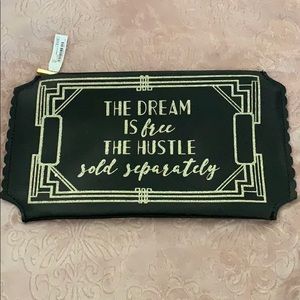 🏵NWT Charming Charlie Ticket Shaped Zipper Pouch